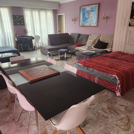 Big Apart 140M2 5Min Walk To Beach Sea &Promenade 3 Double Rooms,Big Living Room 42M2, 3 Showers,9 Beds, Free Parking 尼斯 外观 照片