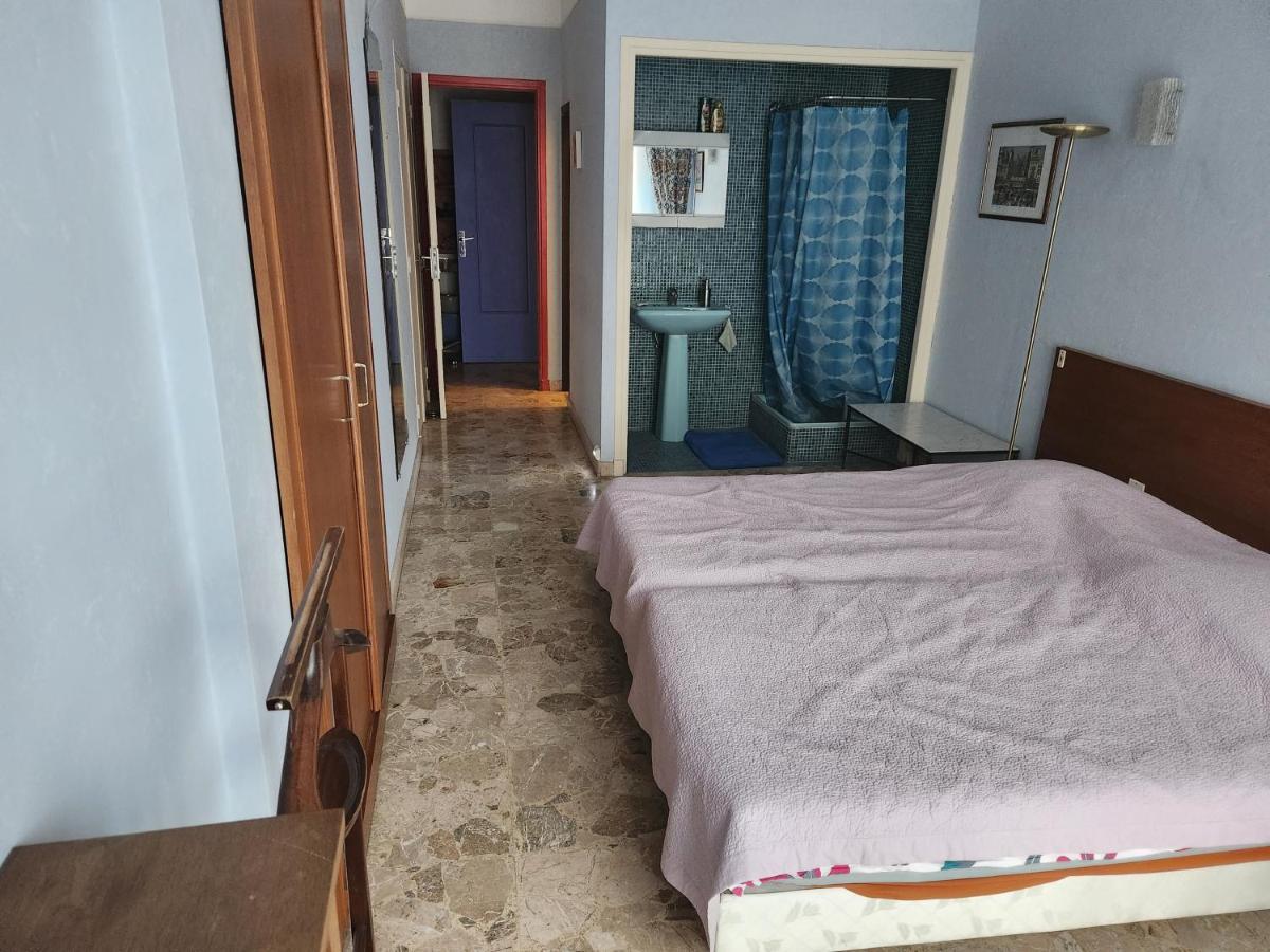 Big Apart 140M2 5Min Walk To Beach Sea &Promenade 3 Double Rooms,Big Living Room 42M2, 3 Showers,9 Beds, Free Parking 尼斯 外观 照片